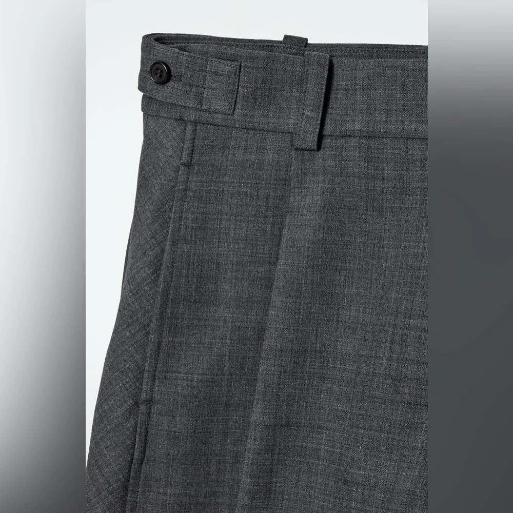 NWT COS wool blend barrel leg pants size 2 - Picture 9 of 9